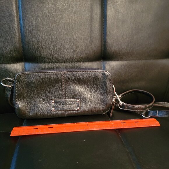 Tignanello Black Leather Clutch - Picture 1 of 1